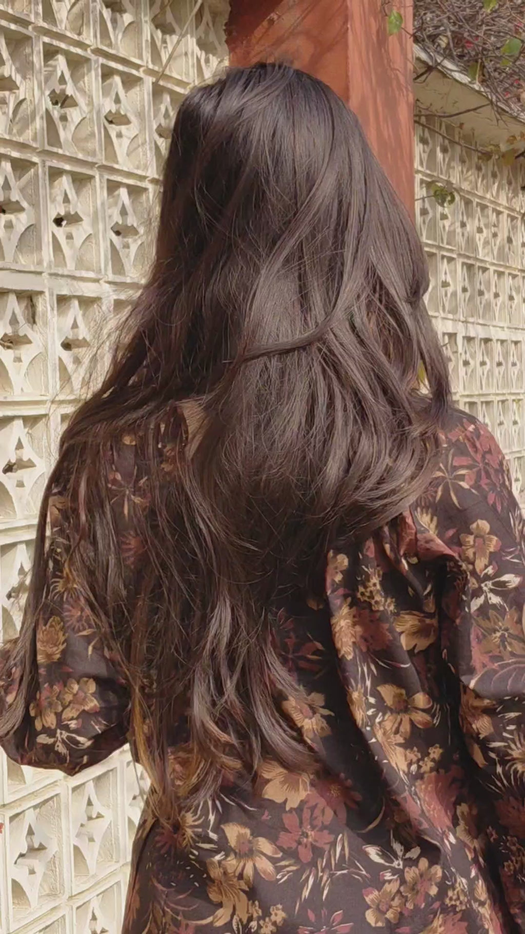 The Saanvi Kurti: Midnight Garden