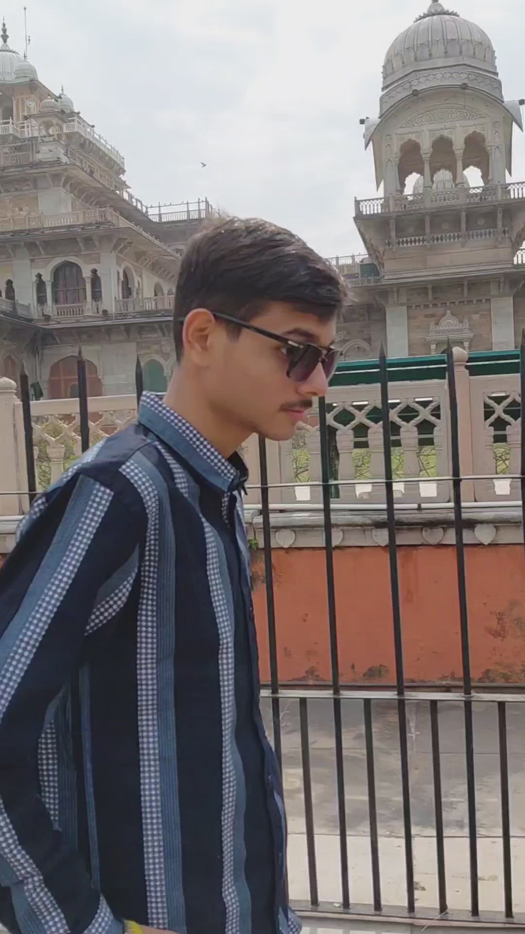 Aarav Striped Shirt - Midnight Blue Swagger