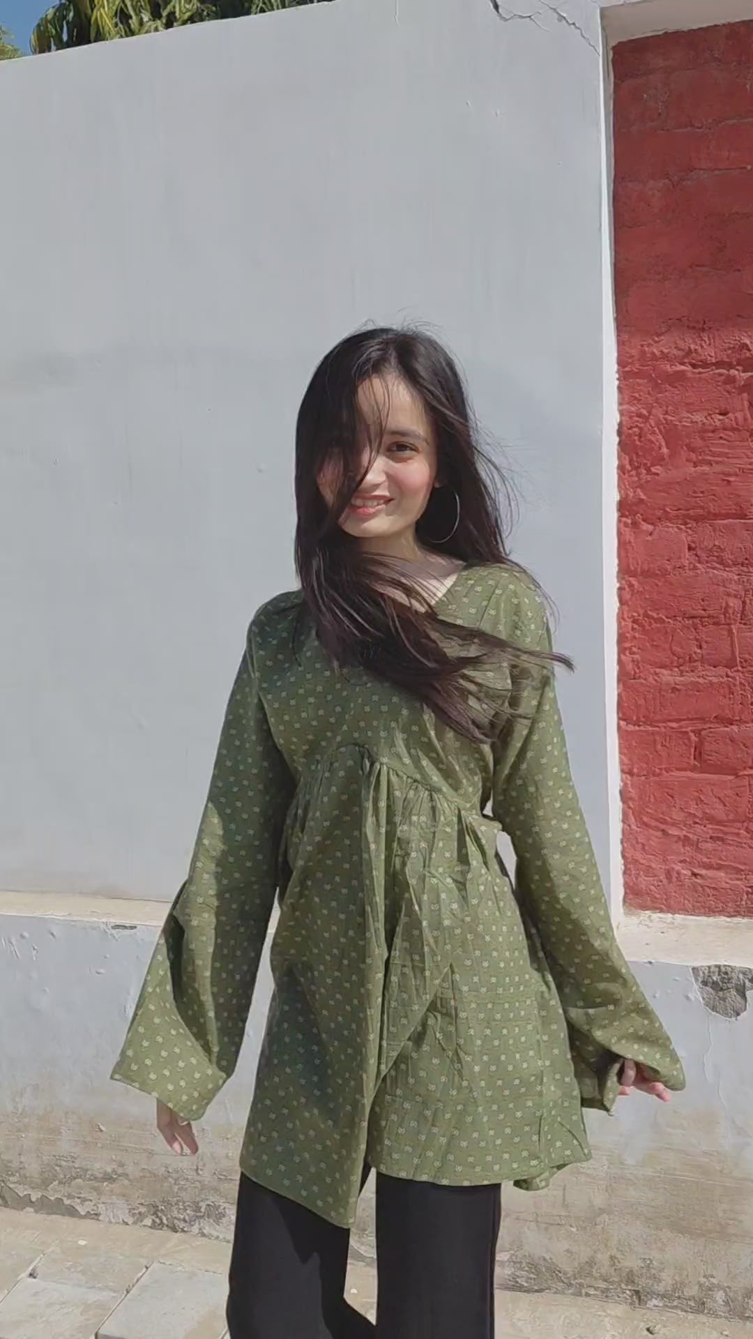 The Sara Kurti: Olive Earth