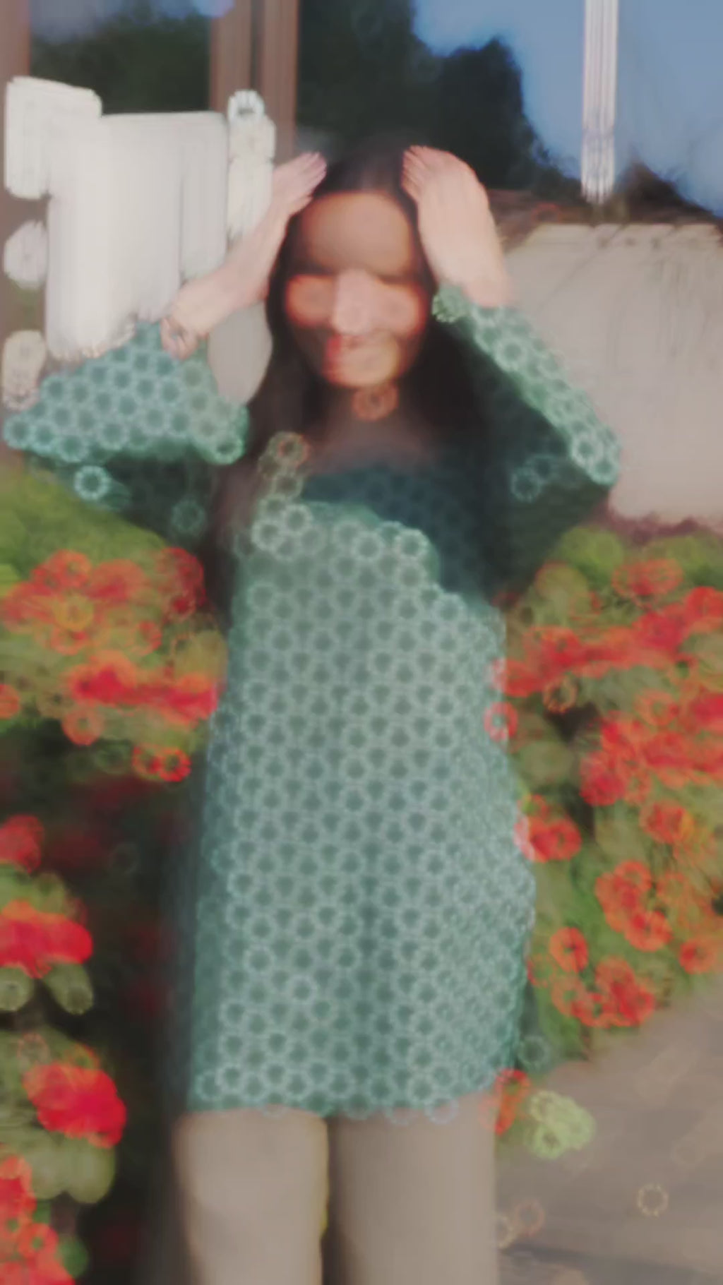 Pankhudi Verdant Lace-Back Set