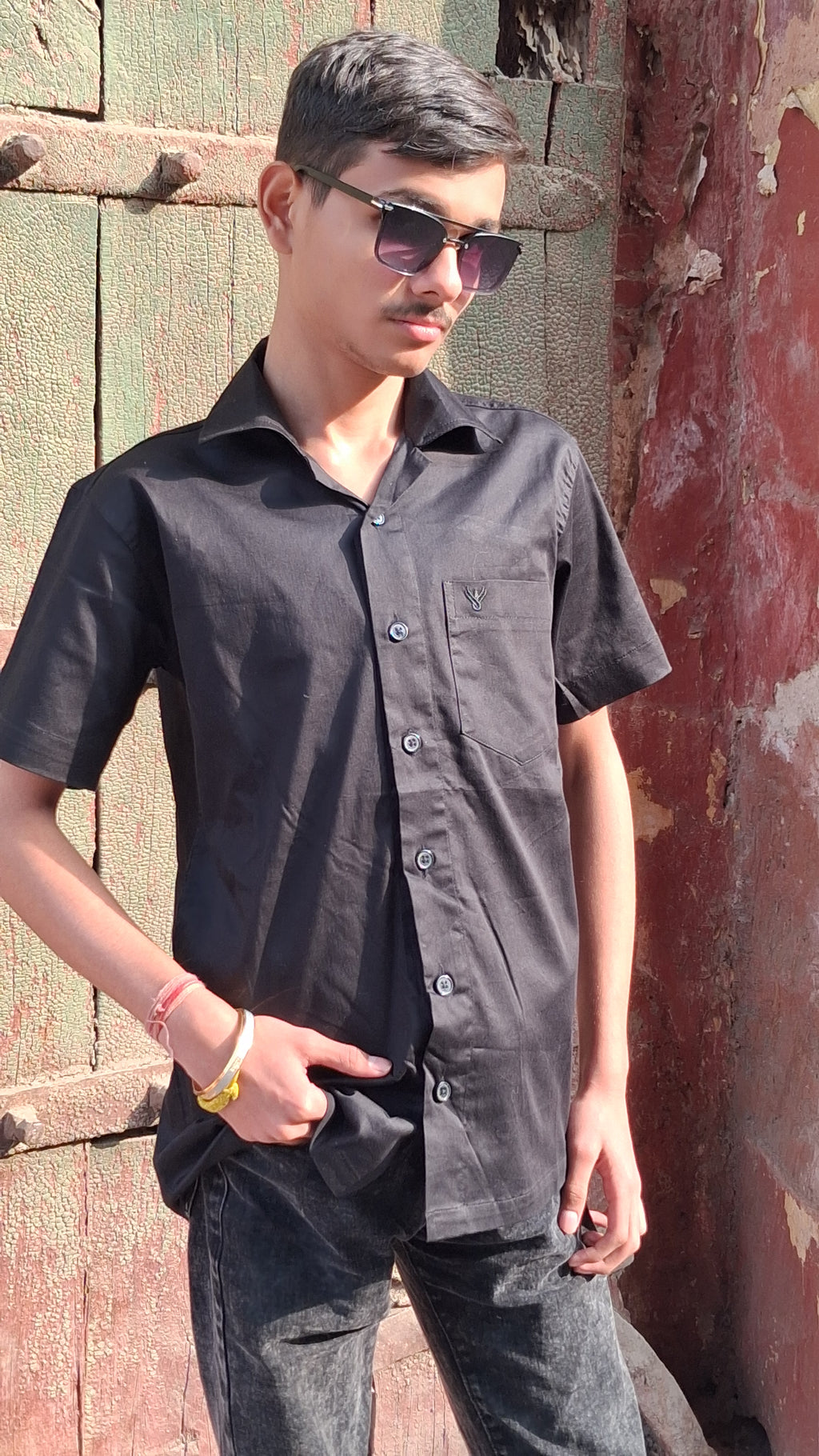 Dhruv Classic Shirt - All Black Everything
