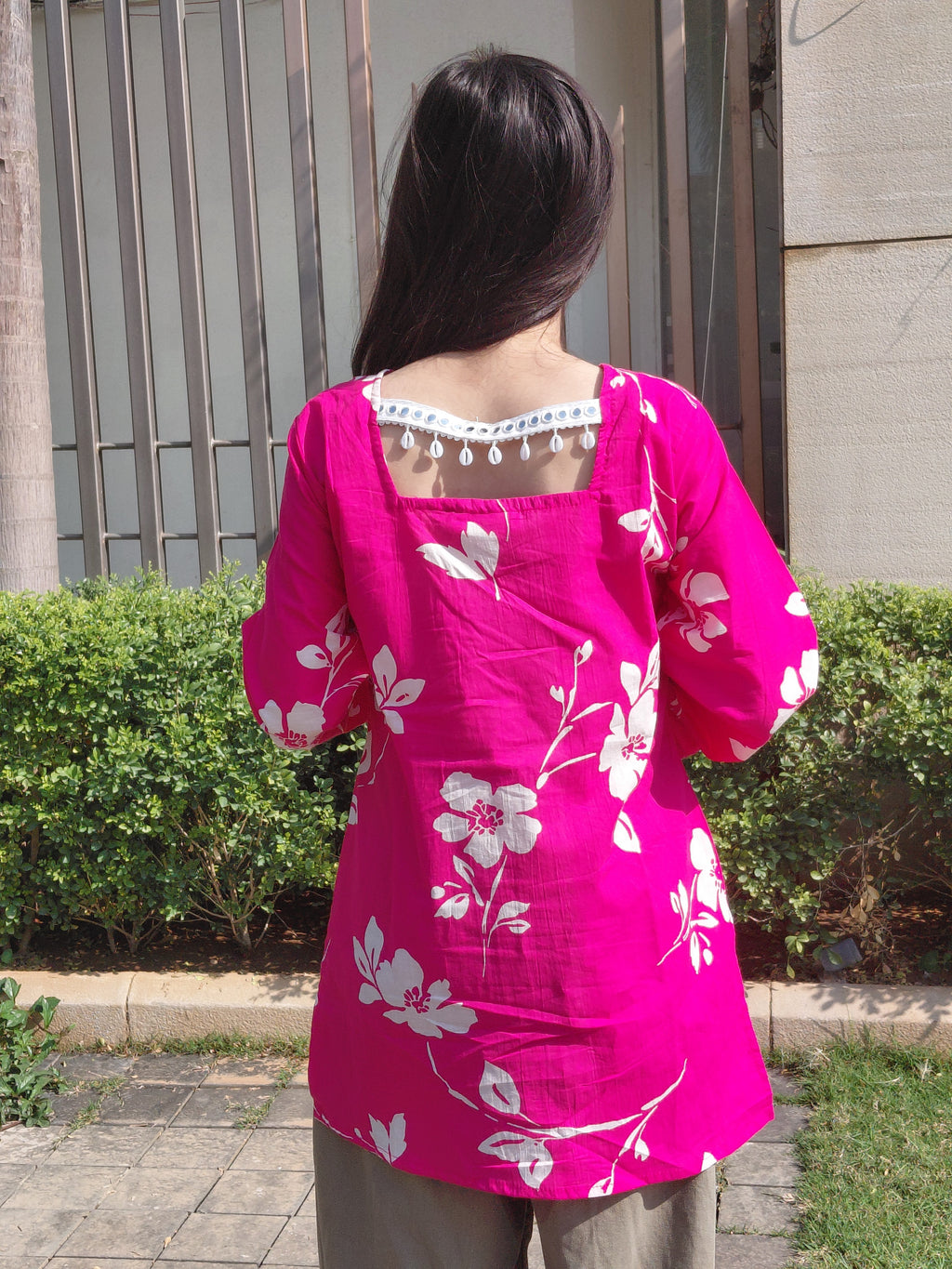 The Ishani Kurti: Magenta Muse