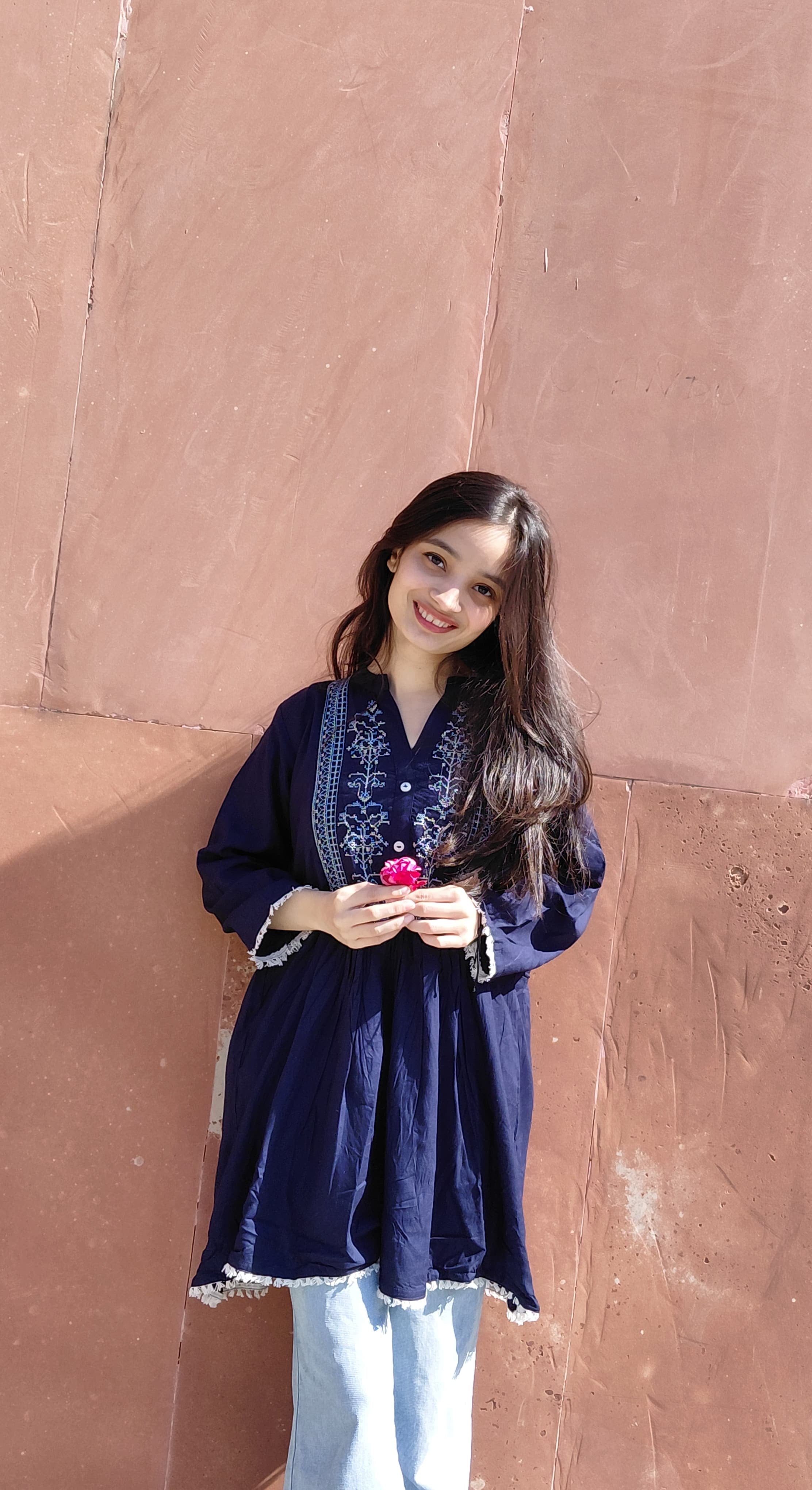 Shruti Kurti - Navy Blue Dreams