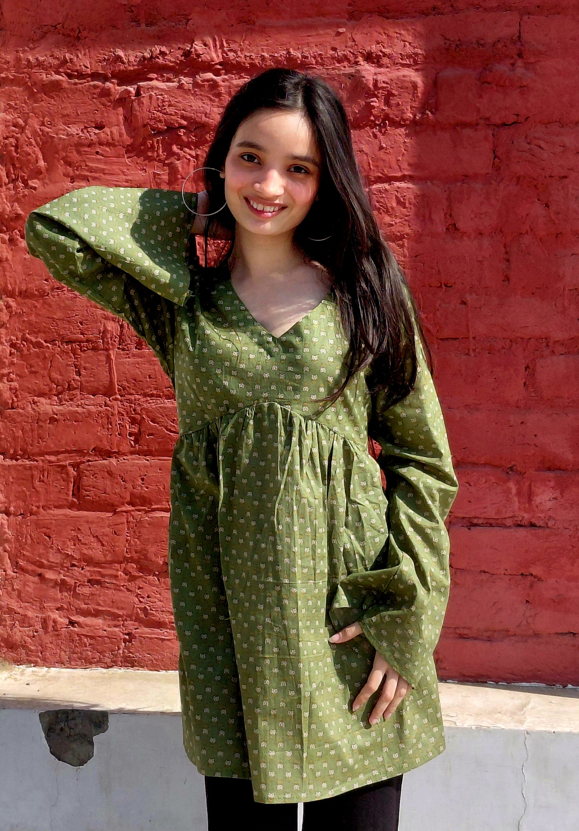 The Sara Kurti: Olive Earth