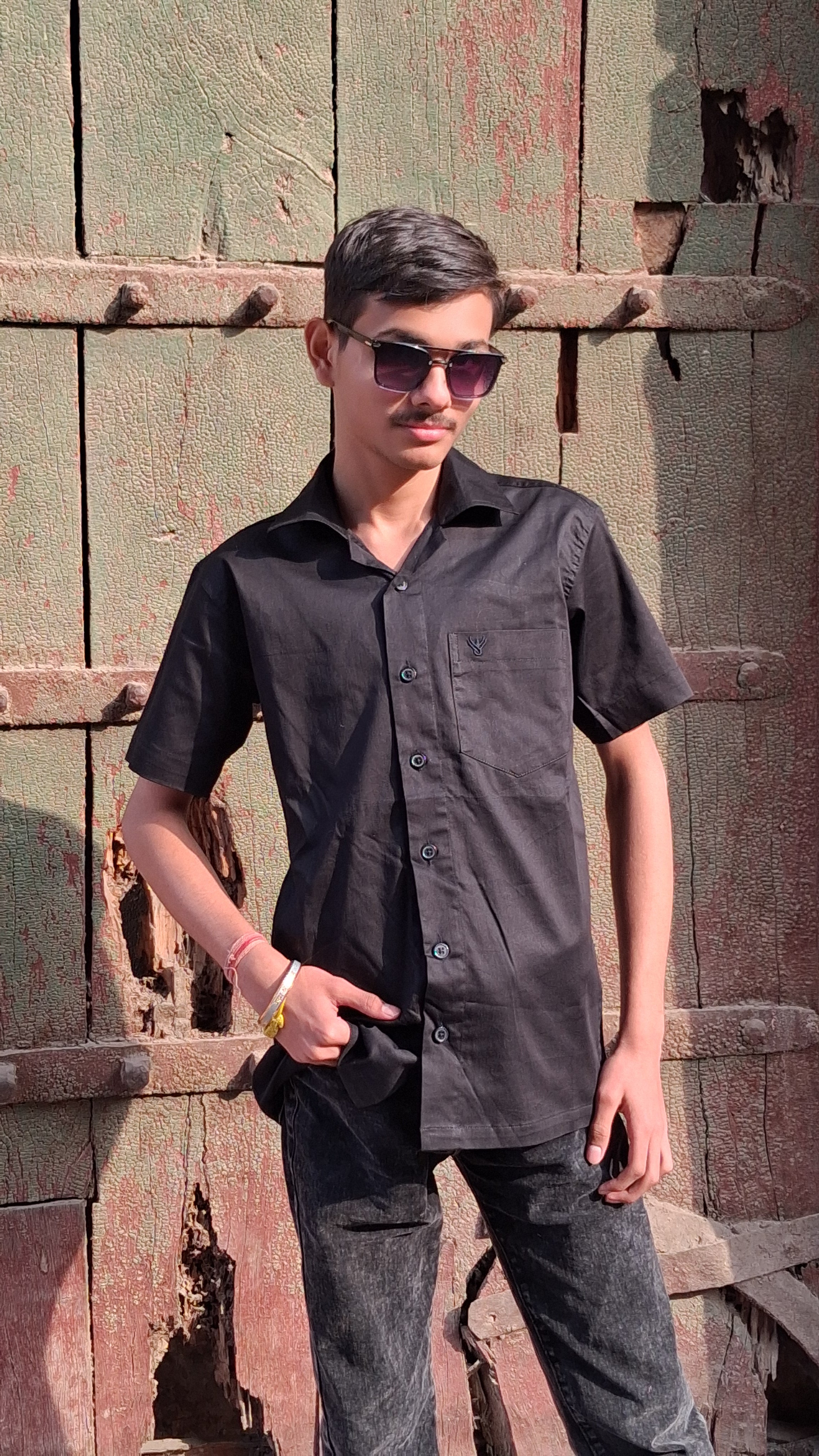 Dhruv Classic Shirt - All Black Everything