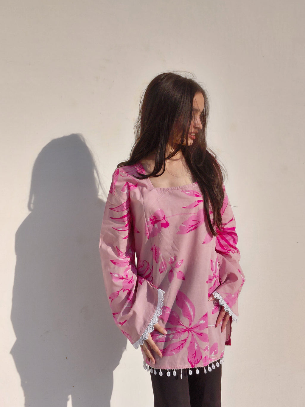 The Alya Kurti: Petal & Shell