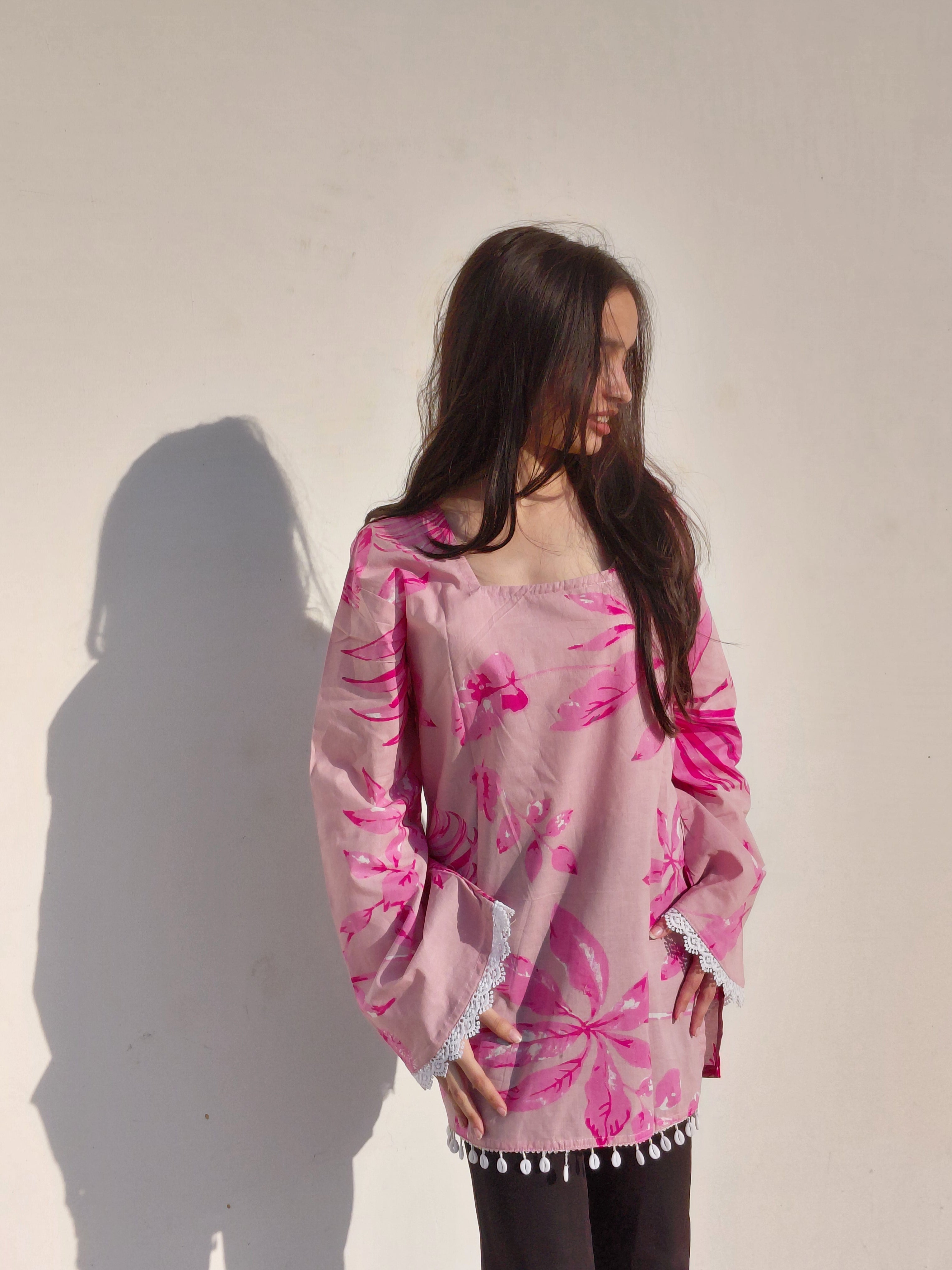 The Alya Kurti: Petal & Shell