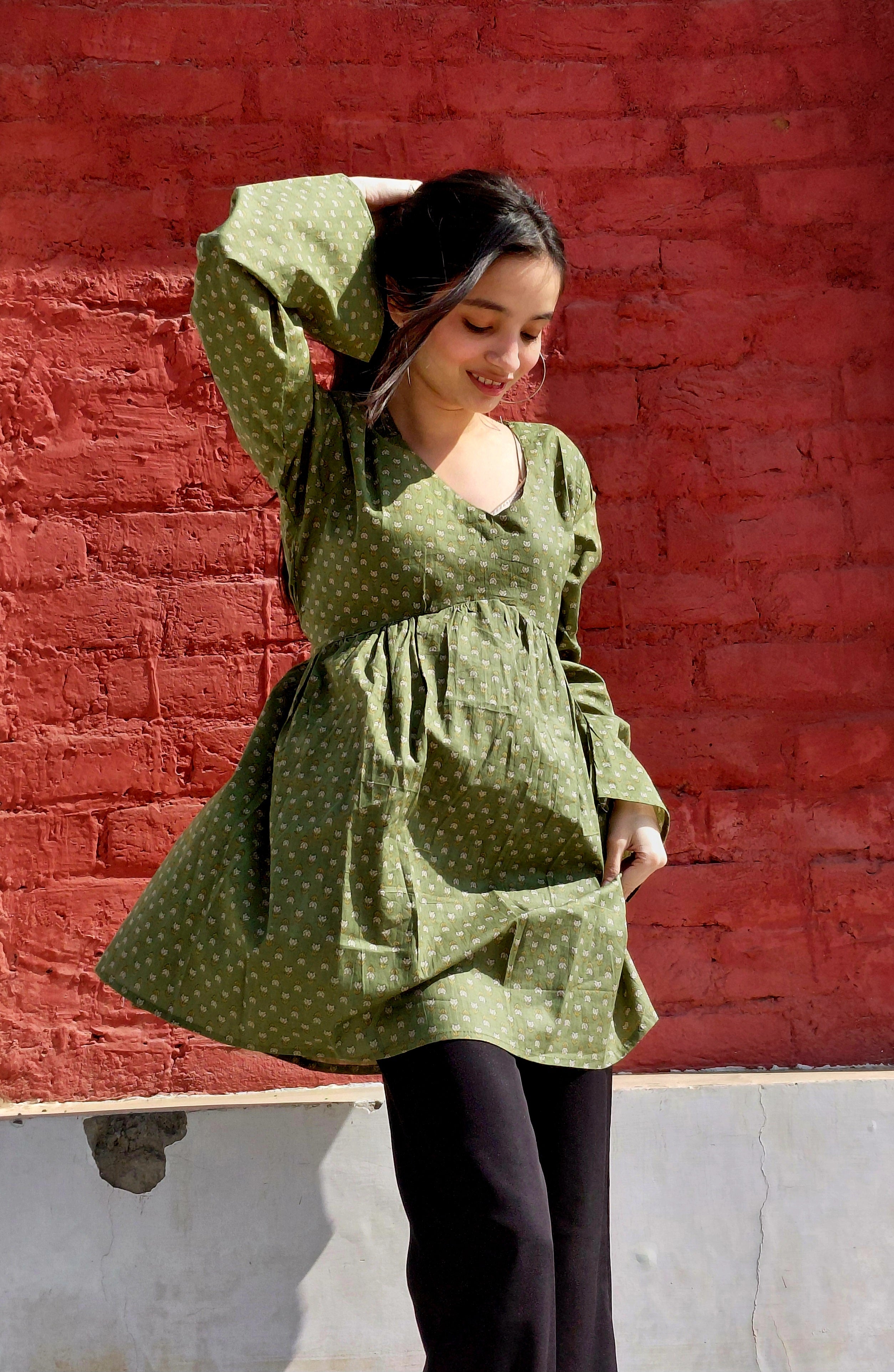 The Sara Kurti: Olive Earth