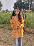 The Suhani Kurti: Sunlit Bandhani